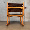 Angel Pazmino for Muebles de Estilo, 1967 Quito Ecuador Designer Rocker