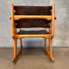 Angel Pazmino for Muebles de Estilo, 1967 Quito Ecuador Designer Rocker