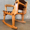 Angel Pazmino for Muebles de Estilo, 1967 Quito Ecuador Designer Rocker