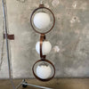 Mid Century Modern 1960s Modeline Swing Hanging Lamp