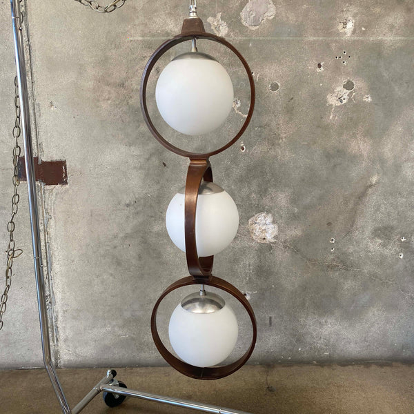 Mid Century Modern 1960s Modeline Swing Hanging Lamp