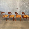 Set of Four Mid Century Dining Chairs By Johannes Andersen For Moreddi