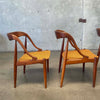 Set of Four Mid Century Dining Chairs By Johannes Andersen For Moreddi