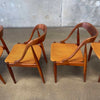 Set of Four Mid Century Dining Chairs By Johannes Andersen For Moreddi