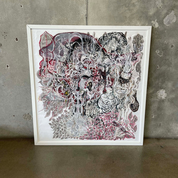 Contemporary Indonesian Mythical Figure Painting