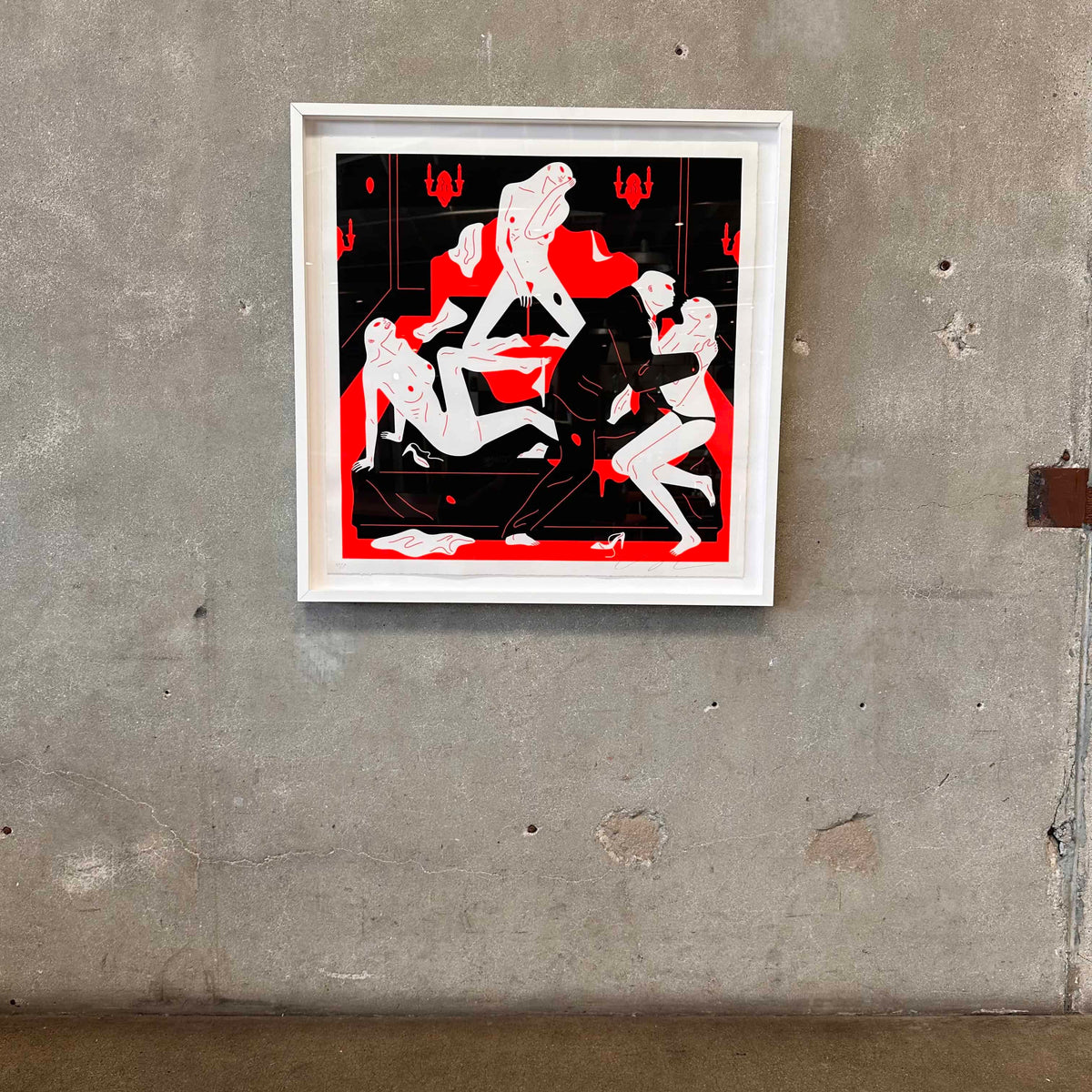 Cleon Peterson "The Pissers 1" Circ. 2018