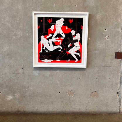 Cleon Peterson "The Pissers 1" Circ. 2018