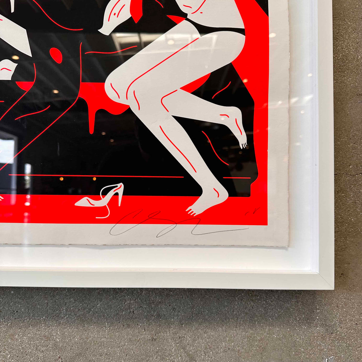 Cleon Peterson "The Pissers 1" Circ. 2018