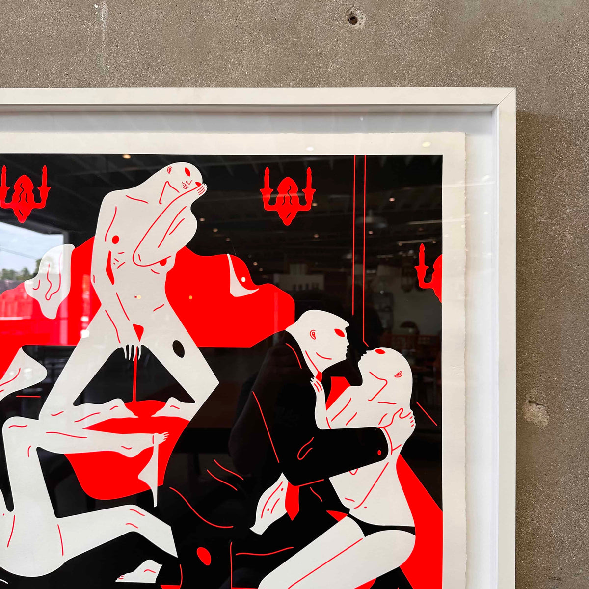 Cleon Peterson "The Pissers 1" Circ. 2018