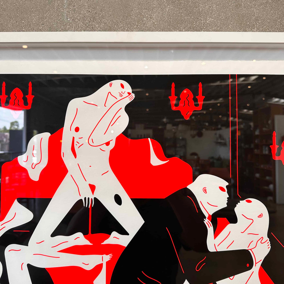 Cleon Peterson "The Pissers 1" Circ. 2018