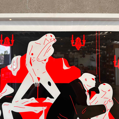 Cleon Peterson "The Pissers 1" Circ. 2018