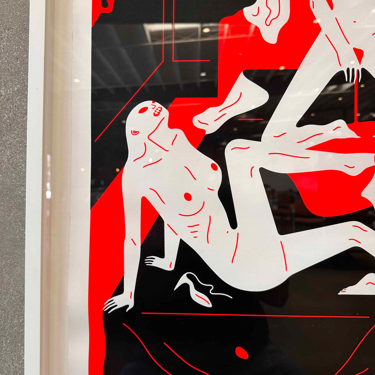 Cleon Peterson "The Pissers 1" Circ. 2018