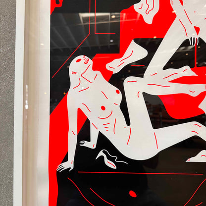 Cleon Peterson "The Pissers 1" Circ. 2018