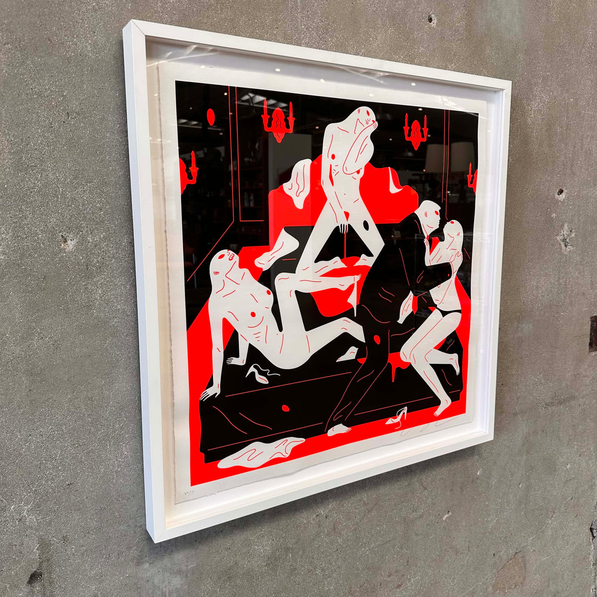 Cleon Peterson "The Pissers 1" Circ. 2018