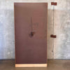 Danish Modern Teak Veneer Desk/Dry Bar/Shelving w/Keys