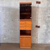 Danish Modern Teak Veneer Dresser Cabinet