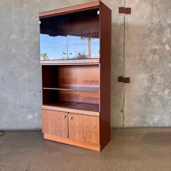 Danish Modern Teak Veneer Cabinet