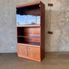 Danish Modern Teak Veneer Cabinet