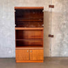 Danish Modern Teak Veneer Cabinet