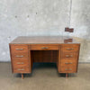 Sligh Lowry Solid Walnut Mid Century Modern Desk