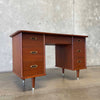 Mid Century Modern Walnut Desk
