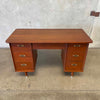 Mid Century Modern Walnut Desk