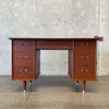 Mid Century Modern Walnut Desk