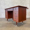Mid Century Modern Walnut Desk