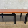 Mid Century Lane Walnut Coffee Table