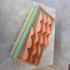 Vintage 80s Memphis Design Painted Lidded Box - Signed