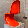 Single Slither Orange Dining Chair