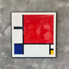 Vintage Piet Mondian Poster 1980 - Printed in France