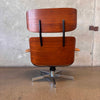 Vintage Mid Century Modern Plycraft Leather Lounge Chair