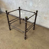 A Giacometti Style Sculptural Metal Side Table Base