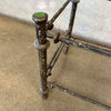 A Giacometti Style Sculptural Metal Side Table Base