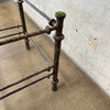 A Giacometti Style Sculptural Metal Side Table Base
