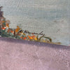 Vintage Landscape Oil Painting On Canvas - Signed