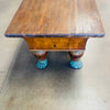 19th Century French Dough Bin Table w/Lion Paw Feet