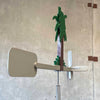 Post Modern Kinetic Palm Tree Windmill Sculpture Signed By D. Hughes 1978