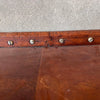 Antique Factory Rolling Shoe Rack