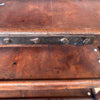 Antique Factory Rolling Shoe Rack