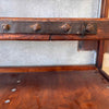 Antique Factory Rolling Shoe Rack