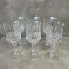 Set Of Six Crystal Goblets