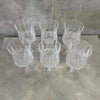 Set Of Six Crystal Goblets