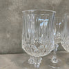 Set Of Six Crystal Goblets