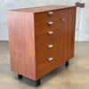 1950's George Nelson For Herman Miller Five Drawer Gentleman's Dresser