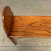 Vintage Solid Oak Bench