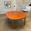 Mid Century Dining Table With Two Leaf Extention