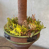 Danish Ceramic Planter Lamp