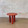 Leather Custom Side Table